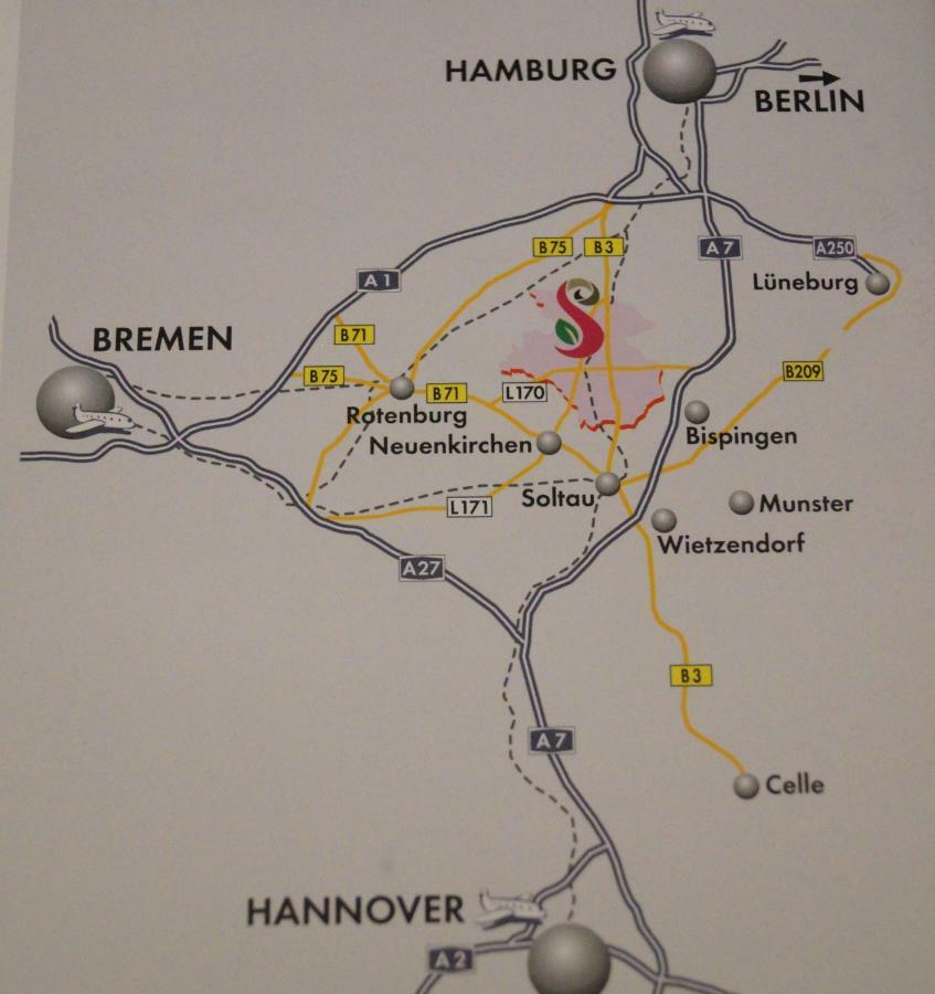 Gemuetliches Zimmer Zentral In Der Lueneburger Heide Schneverdingen Exterior foto